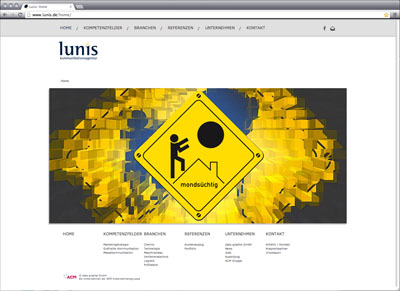 Artikelbild - Website-Relaunch der Agentur lunis